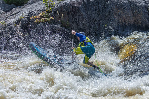 White Water SUP and Height Management
