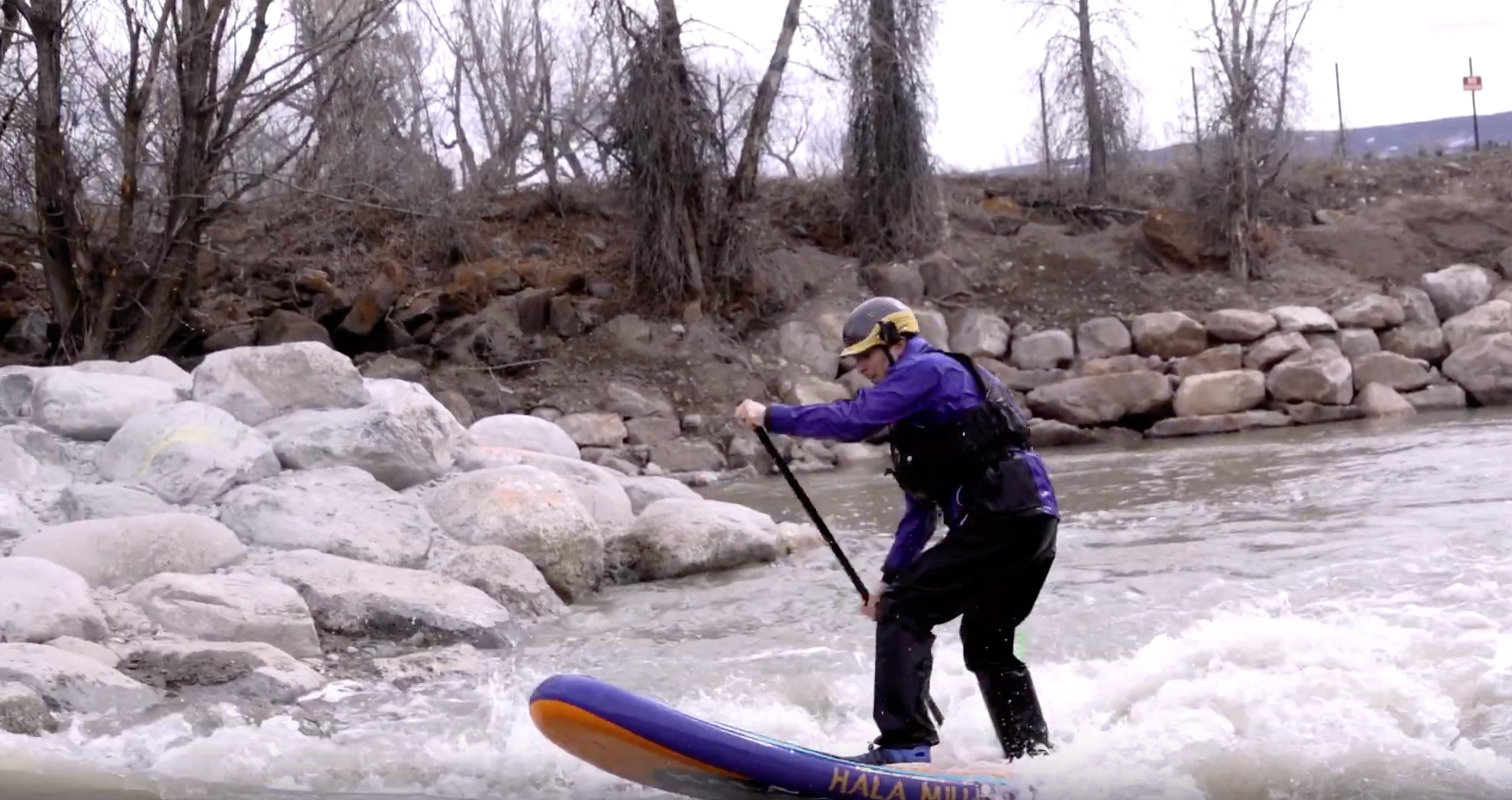 Surfing the Eagle River Water Park