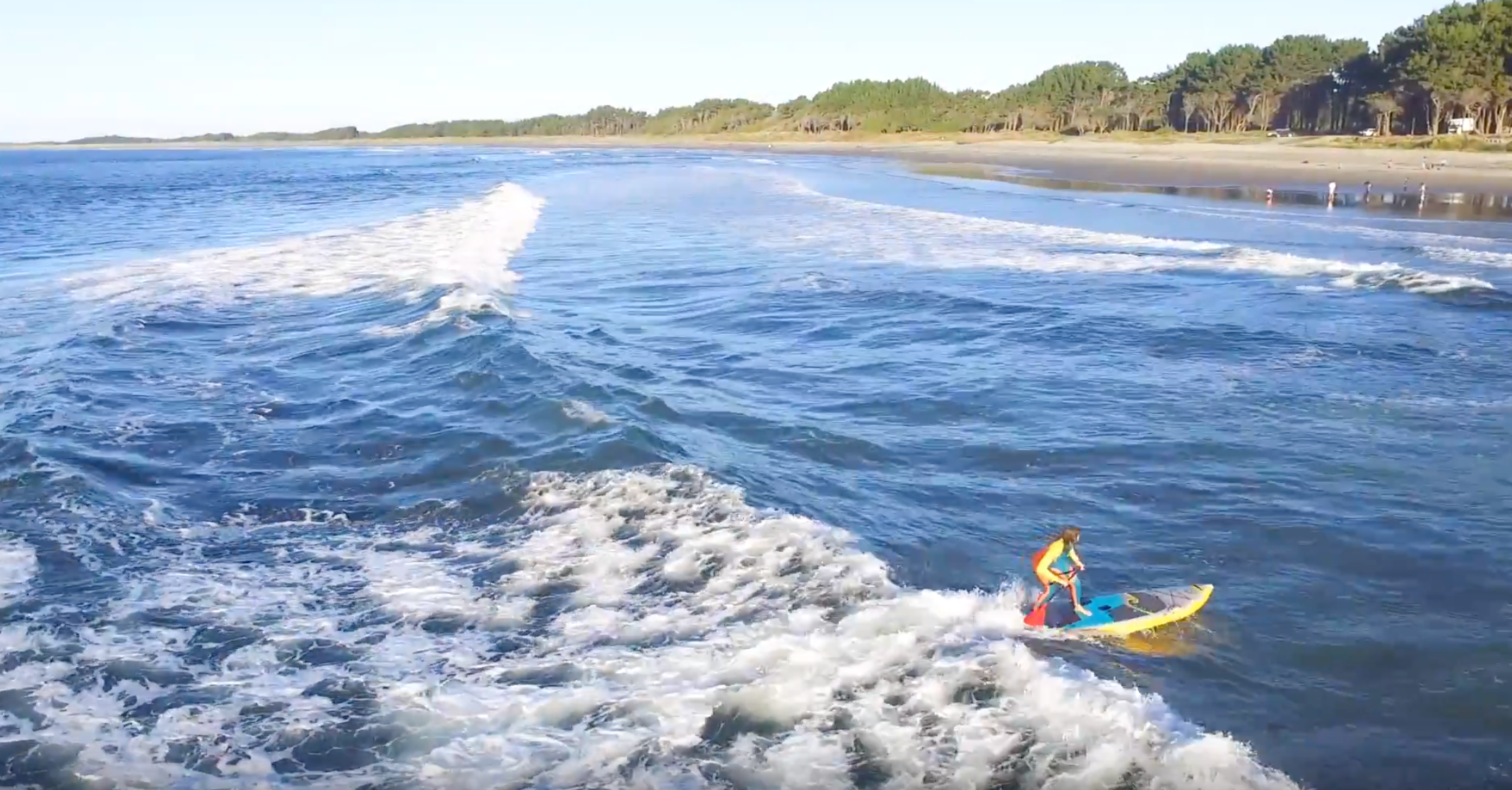 Surfing Mar Brava, Patagonia