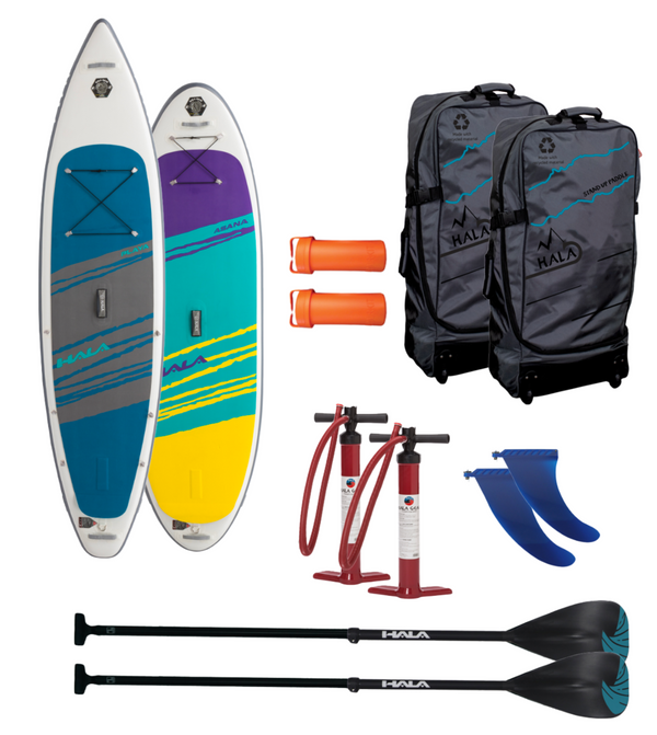 Complete SUP Package: Two Boards + Two FULL SUP Kits. Save $599!