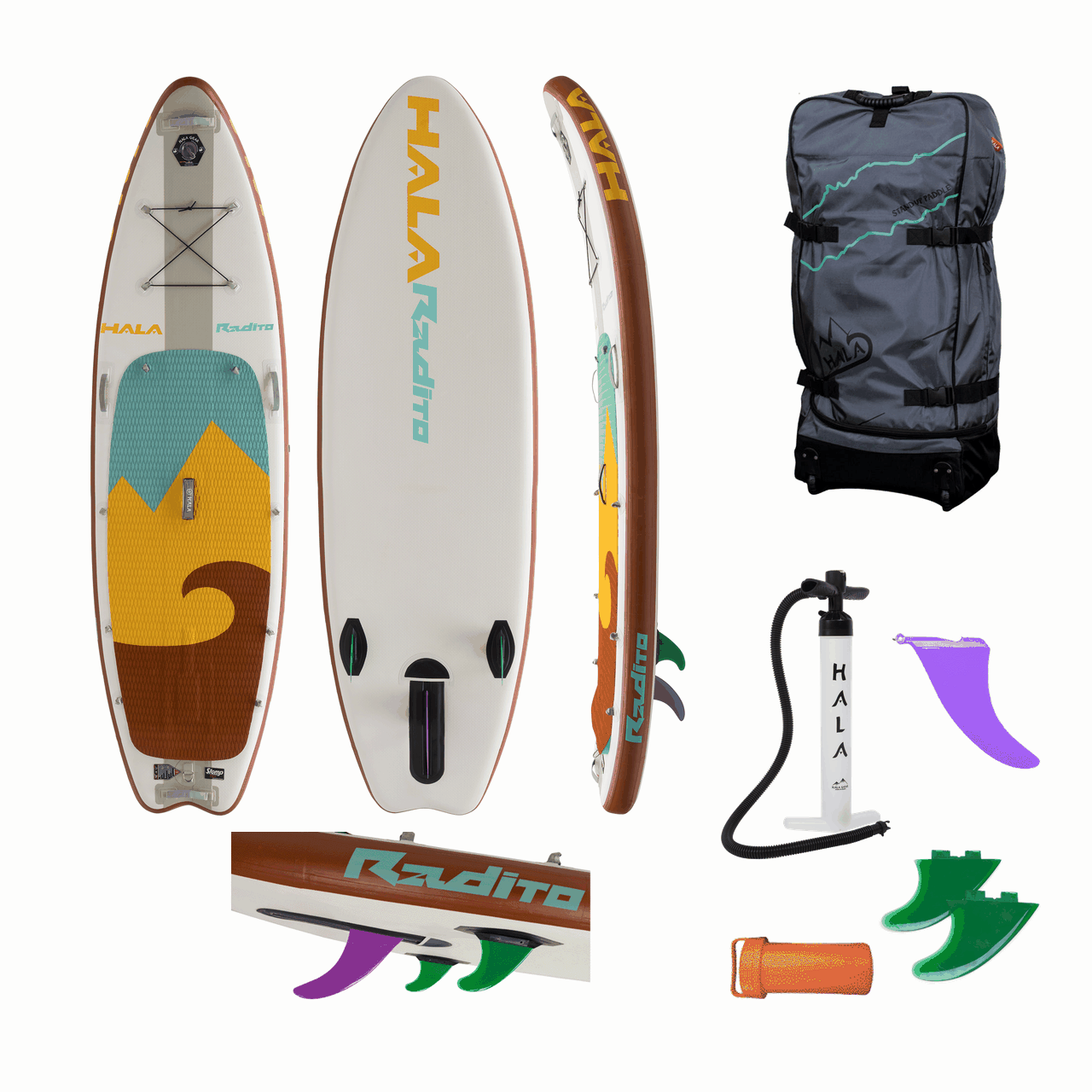 HALA RADITO SUP スタンドアップパドル　ハラ　サップ Hala Radito | River, Expedition & Fishing | Retractable Fin