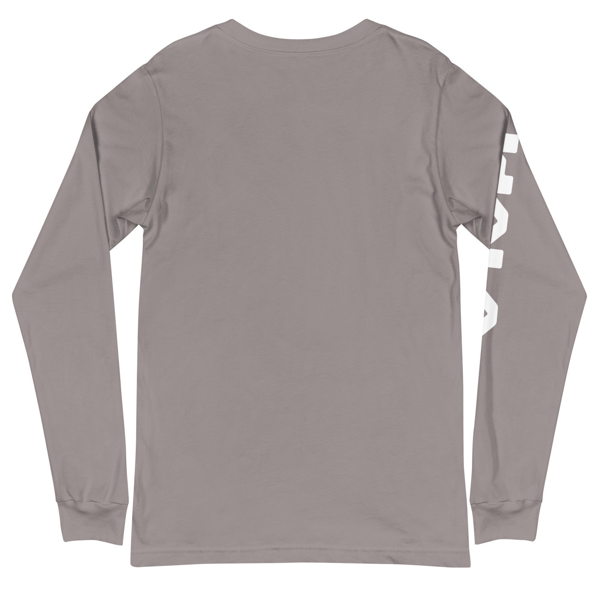 long sleeve grey t shirt