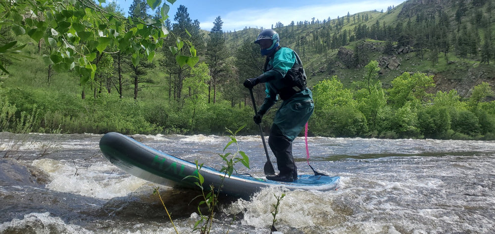 SUPing the Poudre River