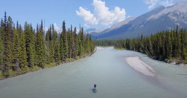 Wild River Paddleboarding in Canada