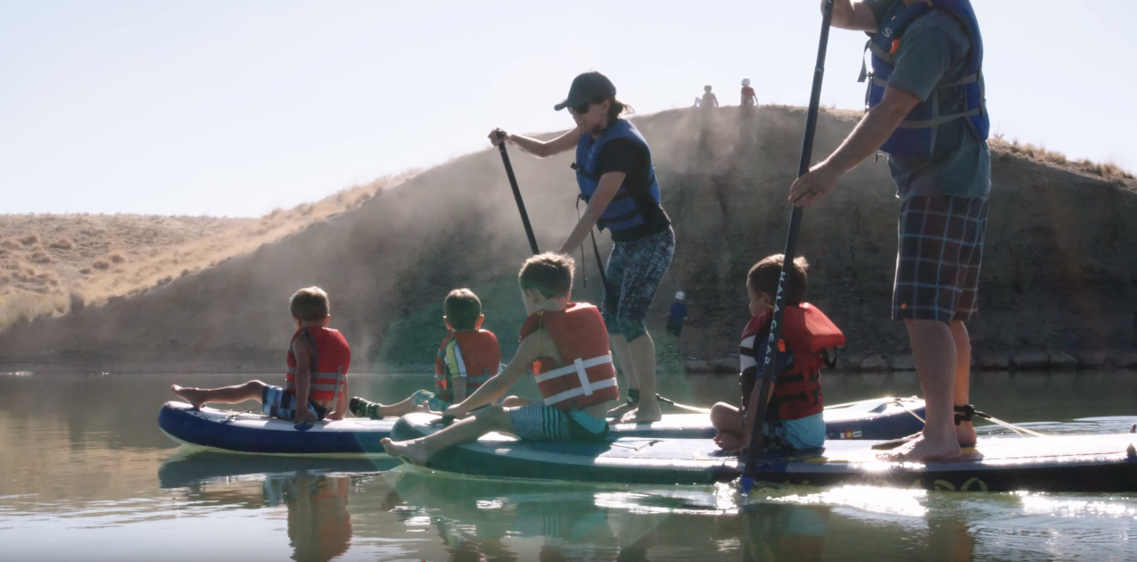 SUP at Highline Lake
