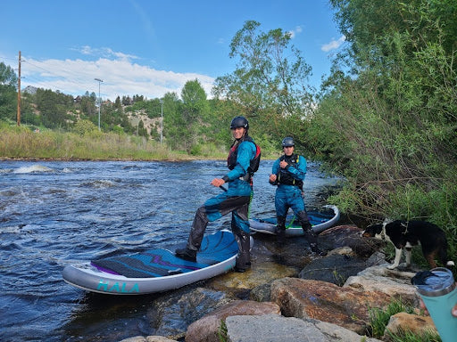 Paddleboarding on calm water — inflatable vs rigid SUP