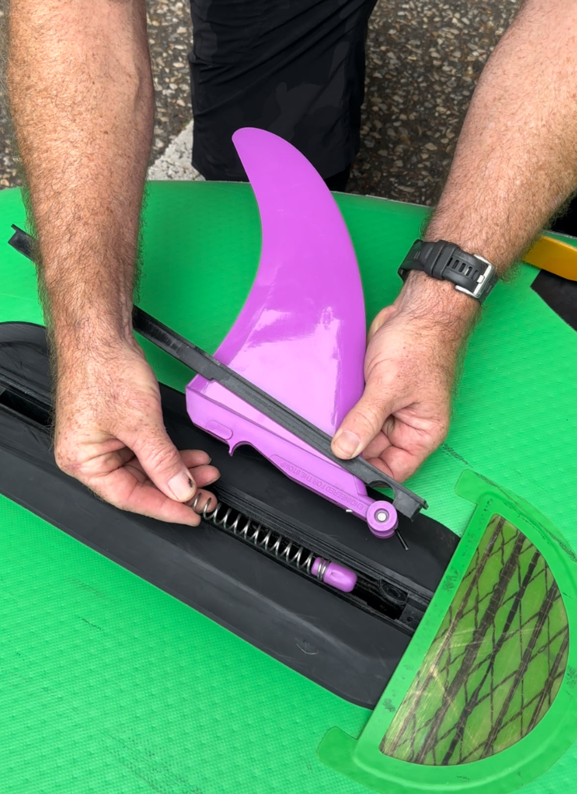 Stompbox Center Fins