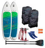 Complete SUP Package: Two Boards + Two FULL SUP Kits. Save $599!