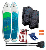 Complete SUP Package: Two Boards + Two FULL SUP Kits. Save $599!