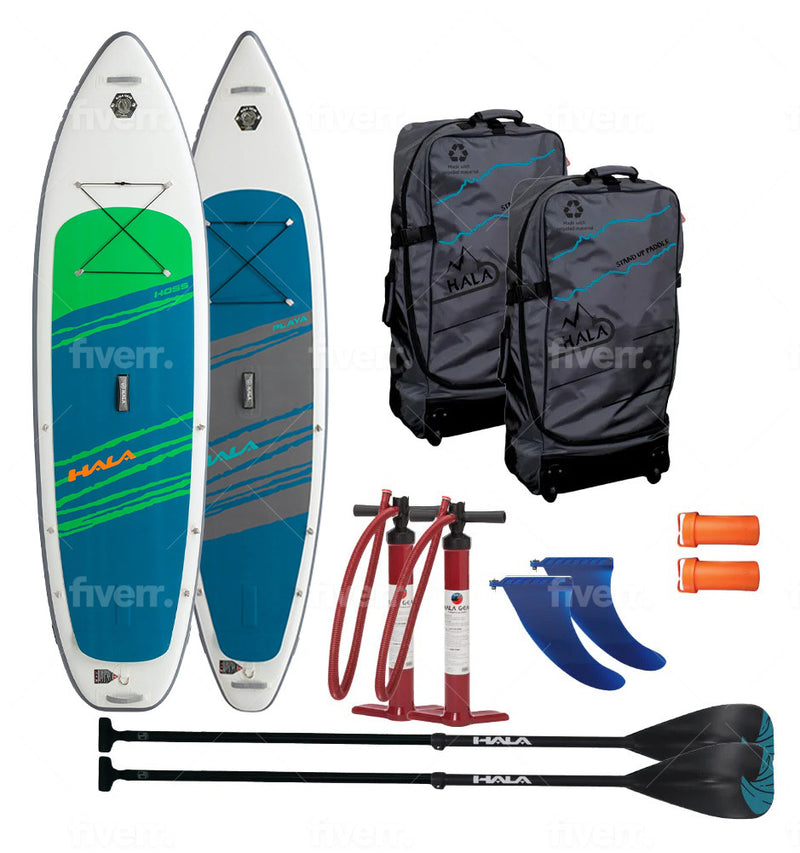 Complete SUP Package: Two Boards + Two FULL SUP Kits. Save $599!