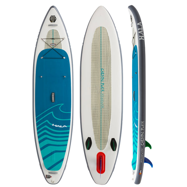 2023 CLOSEOUT! Carbon Playa Inflatable SUP Kit